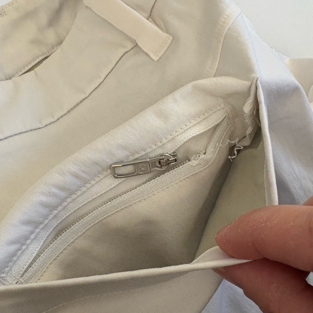Lululemon Men ABC Slim Pant Size 32 White *see description - Picture 11 of 14